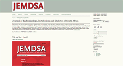 Desktop Screenshot of jemdsa.co.za