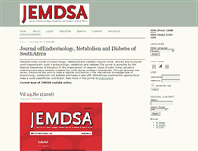 Tablet Screenshot of jemdsa.co.za
